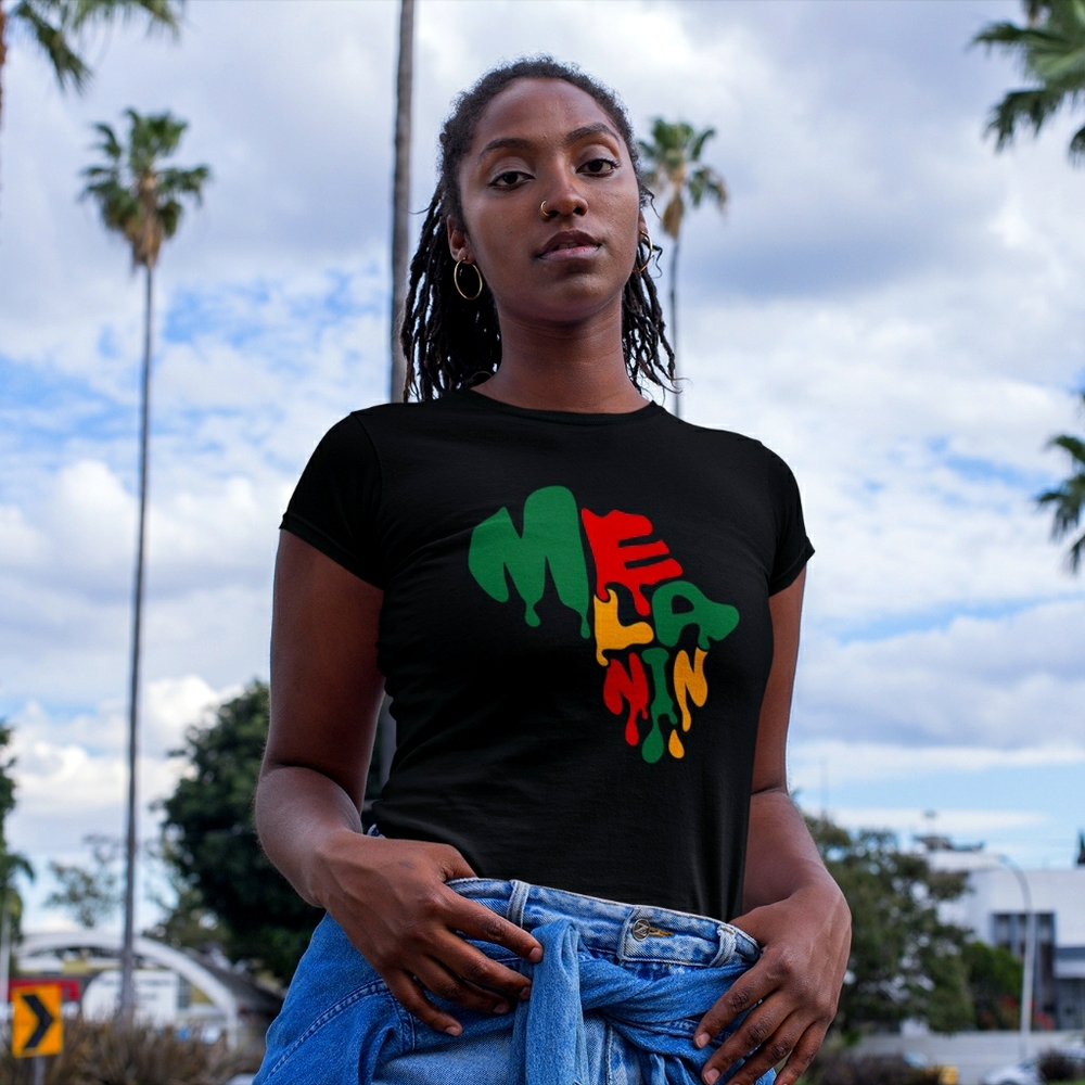 Melanin Dripping T-Shirt